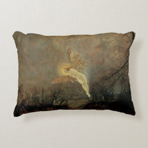 Mittsommernacht von Grimshaw, Vintage Viktorianisc Dekokissen
