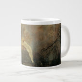Mittsommernacht von Grimshaw, Vintage Viktorianisc Jumbo-Tasse (Vorderseite Rechts)