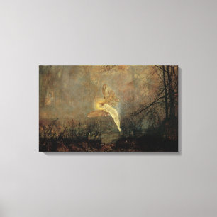 Mittsommernacht von Grimshaw, Vintage Viktorianisc Leinwanddruck