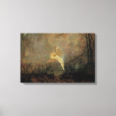 Mittsommernacht von Grimshaw, Vintage Viktorianisc Leinwanddruck (Vorderseite)