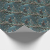 Mittsommernnacht Hermia und Lysander Geschenkpapier (Ecke)