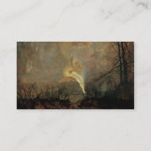 Mittsommernnacht von Atkinson Grimshaw Visitenkarte (Rückseite)