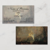 Mittsommernnacht von Atkinson Grimshaw Visitenkarte (Vorne/Hinten)