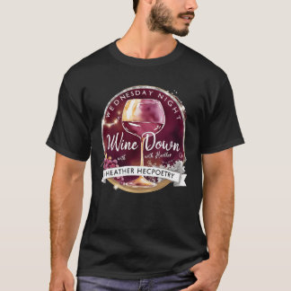 Mittwoch Abend Wein-Down-Junge T-Shirt