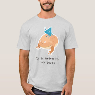 Mittwoch Frosch, Typ T-Shirt