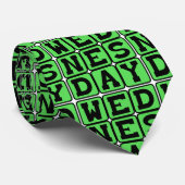 Mittwoch, Hump Day Krawatte (Gerollt)