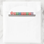 Mittwoch Ovaler Aufkleber (Tasche)