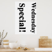 Mittwoch Special Beauty Salon Poster (Küche)