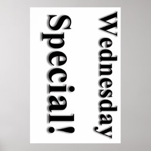 Mittwoch Special Beauty Salon Poster