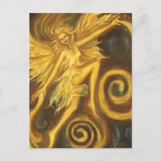 Mittwoch Sprite Postkarte (Vorderseite)