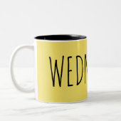 Mittwoch | | Wegeerhebung Zweifarbige Tasse (Links)