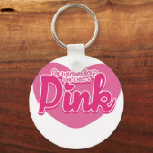 Mittwochs tragen wir rosa schlüsselanhänger (Vorderseite)