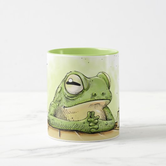 Mittwochsfrosch Tasse (Zentrum)