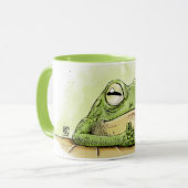 Mittwochsfrosch Tasse (Vorderseite Links)