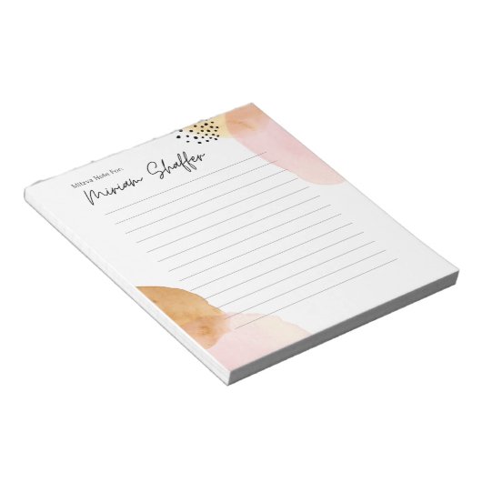 Mitzva Note Notizblock (angewinkelt)