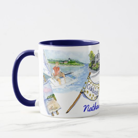 mitzvah das Bar der nathaniels Tasse (Links)