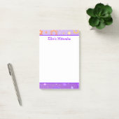 Mitzvah Notes - Lila Star von David Post-it Klebezettel (Büro)