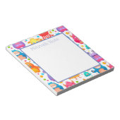 Mitzvah Notes Monsters Boys Notepad Notizblock (angewinkelt)