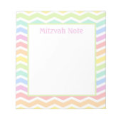 Mitzvah Notes Notepad Notizblock (Vorderseite)