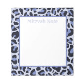 Mitzvah Notes Notepad Notizblock (Vorderseite)