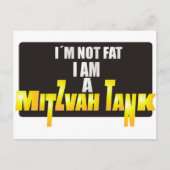 Mitzvah Tank Postkarte (Vorderseite)