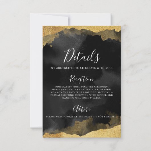 Mitzvah Weekend Event Details Karte (Vorderseite)