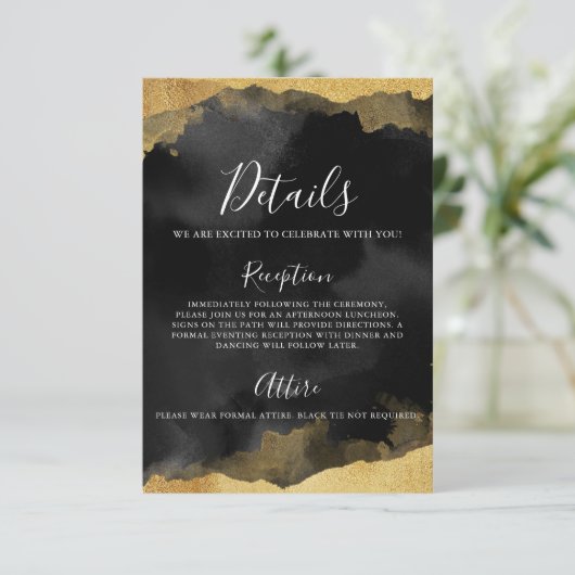 Mitzvah Weekend Event Details Karte (Stehend Vorderseite)