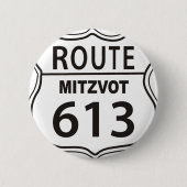 MITZVOT 613 BUTTON (Vorderseite)