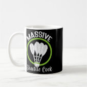 Mive Shuttle Funny Dminton Kaffeetasse (Links)