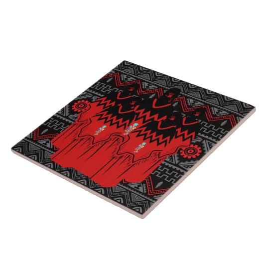 MIW Fashion Ayasha Südwest Pattern Keramik Tile Fliese (Seite)