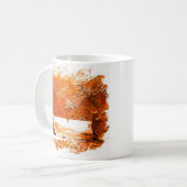 Miwok-Winter-Teepee-Tasse Kaffeetasse (Vorderseite Links)