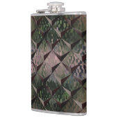 Mix 3D Quadrate mit Hammerglas mit Hintergrund T Flachmann (Links)