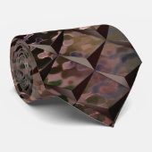 Mix 3D Quadrate mit Hammerglas mit Hintergrund T Krawatte (Gerollt)