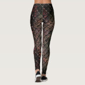 Mix 3D Quadrate mit Hammerglas mit Hintergrund T Leggings (Rückseite)