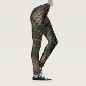 Mix 3D Quadrate mit Hammerglas mit Hintergrund T Leggings (Rechts)