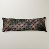 Mix 3D Quadrate mit Hammerglas mit Hintergrund T Seitenschläferkissen (Rückseite)