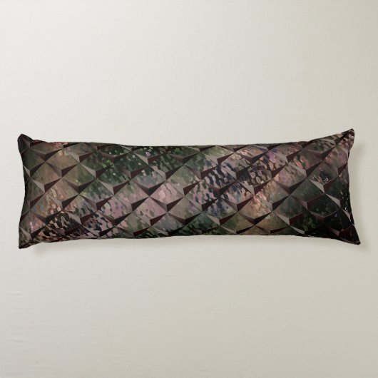 Mix 3D Quadrate mit Hammerglas mit Hintergrund T Seitenschläferkissen (Rückseite)