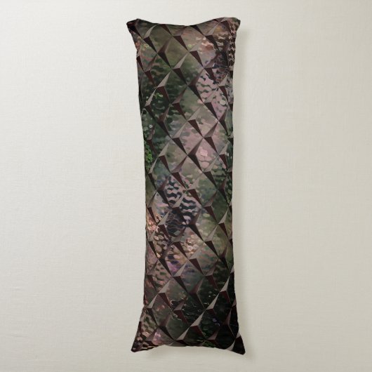 Mix 3D Quadrate mit Hammerglas mit Hintergrund T Seitenschläferkissen (Vorderseite Vertikal)