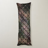 Mix 3D Quadrate mit Hammerglas mit Hintergrund T Seitenschläferkissen (Rückseite (Vertikal))