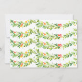 Mix and Mingle Christmas Party, Cocktail Weihnacht Einladung (Rückseite)