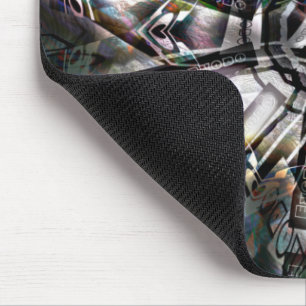 Mix aus Silhouette und Grafikkunst mit Trippchen Mousepad