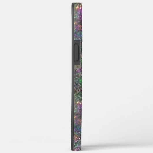 Mix aus strukturiertem Grob, Kratzern und matt hel Case-Mate iPhone Hülle (Rückseite / Rechts)