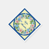 Mix Color Floral Serviette (Ecke)