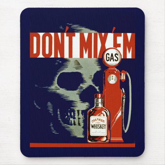 Mix Em nicht Mousepad (Vorne)