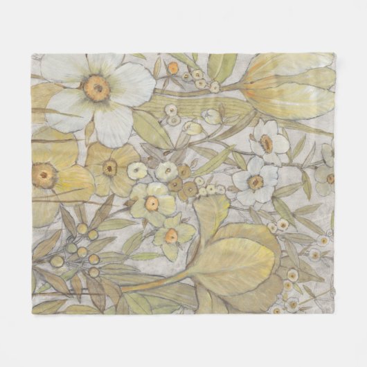Mix Floral Fleecedecke (Vorderseite (Horizontal))