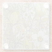 Mix Floral Glasuntersetzer (Rückseite)