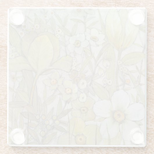 Mix Floral Glasuntersetzer (Rückseite)