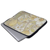 Mix Floral Laptopschutzhülle (Vorne Knopf)