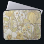 Mix Floral Laptopschutzhülle<br><div class="desc">Mix Floral II von Tim Oole. Die Vielfalt der gelben und neutralen Farben blüht.</div>