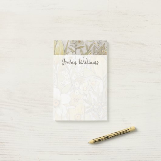 Mix Floral Post-it Klebezettel (Auf Schreibtisch)